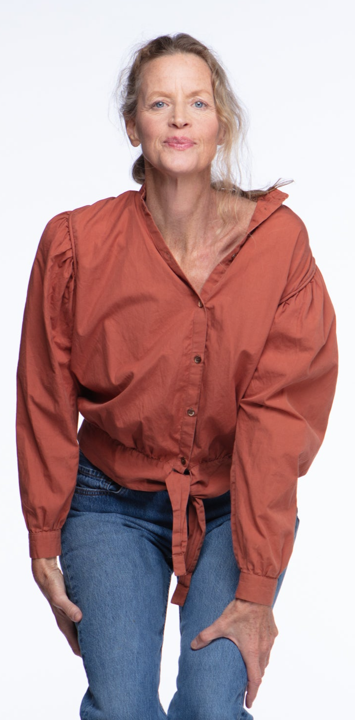 Giorgio Armani cotton rust shirt