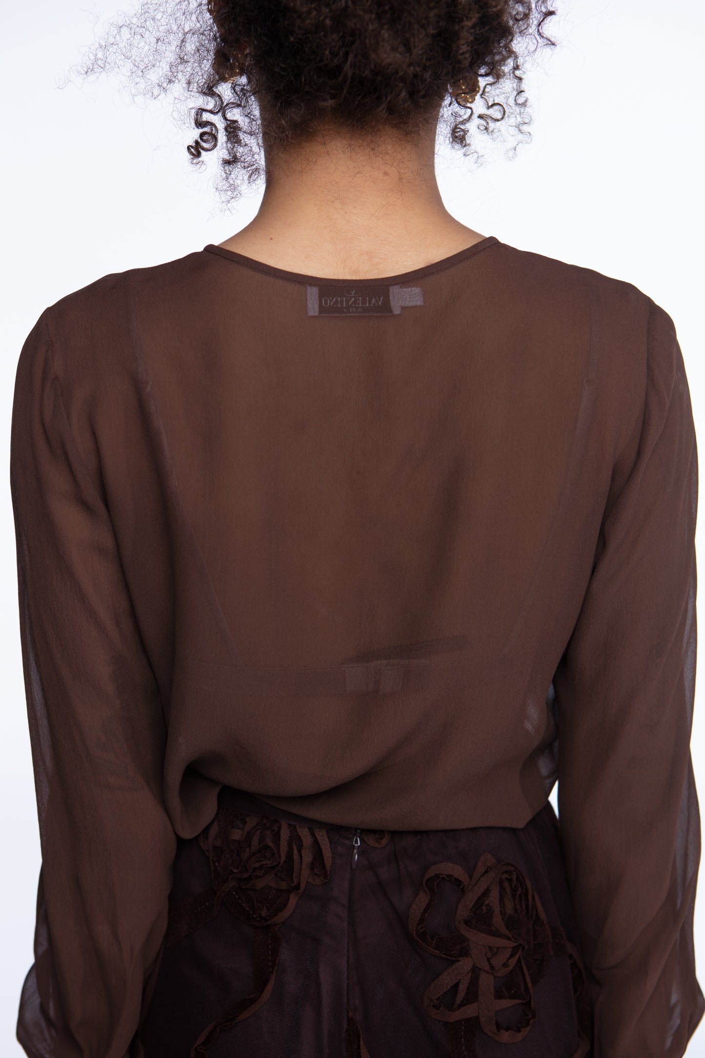 Valentino chiffon blouse